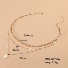 Load image into Gallery viewer, Vintage Chain Choker Necklaces &amp; Pendants for Women Bohemian Multilayer Coins Necklace Girls Collier Femme Collares Jewelry 2022
