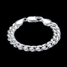 Load image into Gallery viewer, New fashion 925 sterling silver charm 8MM geometry Bracelets for women man classic party Wedding accessories Jewelry gifts 2022
